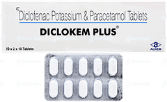 Diclokem Plus Tablet 10