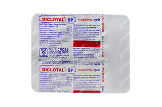 Diclotal + Sp 50/325/10 MG Tablet 10