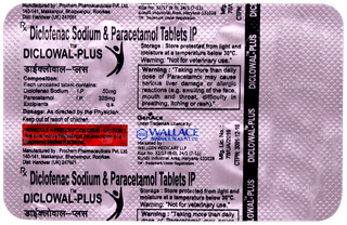 Diclowal Plus Tablet 10