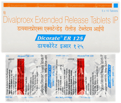 Dicorate Er 125 Tablet 10 Dicorate Er 125 Tablet 10