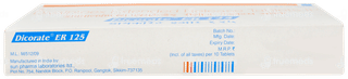 Dicorate Er 125 Tablet 10