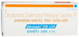 Dicorate Er 125 Tablet 10