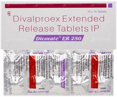 Dicorate Er 250 Tablet 10 Dicorate Er 250 Tablet 10