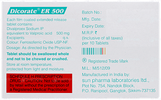 Dicorate Er 500 Tablet 10