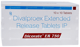 Dicorate Er 750 Tablet 10