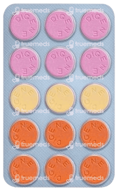 Digene Assorted Flavours Chewable Tablet 15