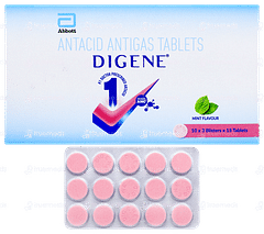 Digene Mint Flavour Chewable Tablet 15