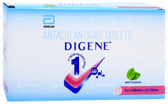 Digene Mint Flavour Chewable Tablet 15 Digene Mint Flavour Chewable Tablet 15