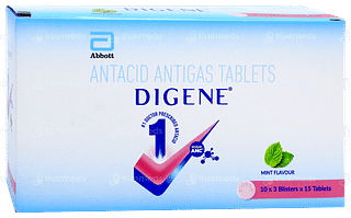 Digene Mint Flavour Chewable Tablet 15