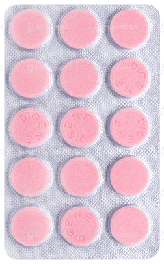 Digene Mint Flavour Chewable Tablet 15 Digene Mint Flavour Chewable Tablet 15