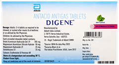 Digene Mint Flavour Chewable Tablet 15