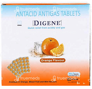 Digene Orange 300/25/50 MG Tablet 27