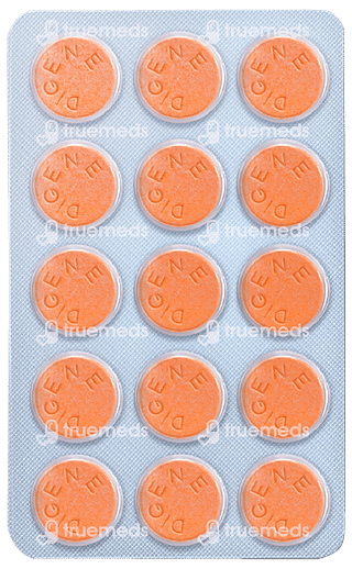 Digene Orange Flavour Chewable Tablet 15