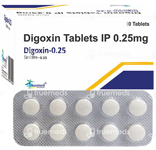 Digoxin 0.25 MG Tablet 10