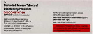 Dilcontin 60 Tablet 10