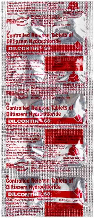 Dilcontin 60 Tablet 10