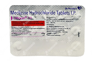 Diligan 25 MG Tablet 15