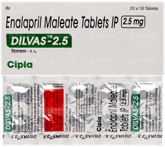 Dilvas 2.5 Tablet 10 Dilvas 2.5 Tablet 10
