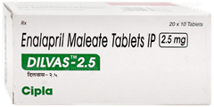 Dilvas 2.5 Tablet 10 Dilvas 2.5 Tablet 10