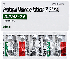 Dilvas 2.5 Tablet 10