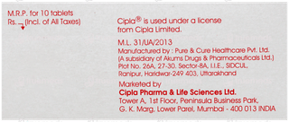 Dilvas 5 Tablet 10