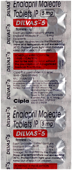 Dilvas 5 Tablet 10 Dilvas 5 Tablet 10