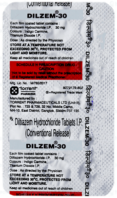 Dilzem 30 Tablet 15