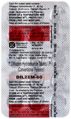 Dilzem 60 Tablet 15