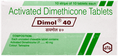 Dimol 40 Chewable Tablet 10