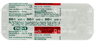 Dio-1 10 MG Tablet 10