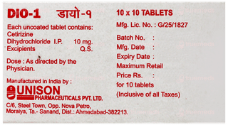 Dio 1 Tablet 10