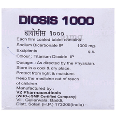 Diosis 1000 Tablet 10