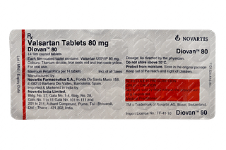 Diovan 80 MG Tablet 14