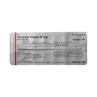 Diovan 80 Tablet 14