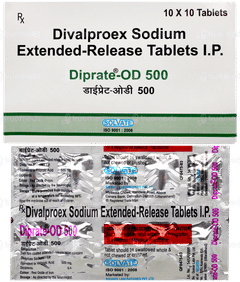 Diprate Od 500 Tablet 10