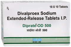 Diprate Od 500 Tablet 10