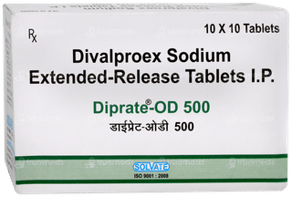 Diprate Od 500 Tablet 10