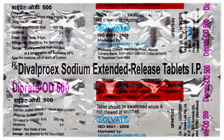 Diprate Od 500 Tablet 10