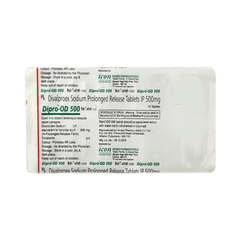 Dipro Od 500 Tablet 10 Dipro Od 500 Tablet 10