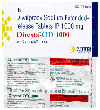 Diresta Od 1000 Tablet 10