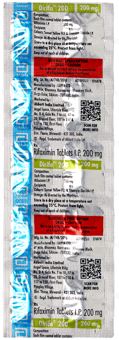 Dirifa 200 Tablet 10
