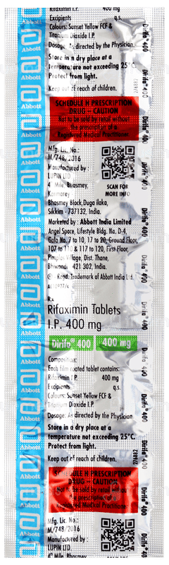 Dirifa 400 Tablet 10 Dirifa 400 Tablet 10