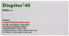 Dispitor 40 Tablet 10 Dispitor 40 Tablet 10