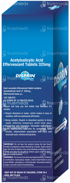 Disprin Regular 325mg Effervescent Tablet 10