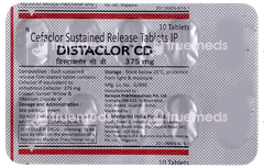 Distaclor Cd 375mg Tablet 10