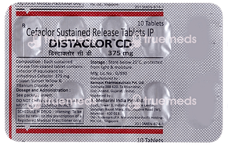 Distaclor Cd 375mg Tablet 10