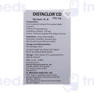 Distaclor Cd 750mg Tablet 6