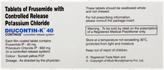 Diucontin K 40 Tablet 10 Diucontin K 40 Tablet 10