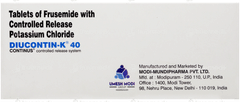 Diucontin K 40 Tablet 10 Diucontin K 40 Tablet 10