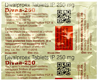 Divaa 250 Tablet 15